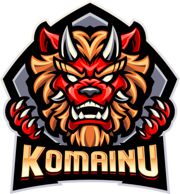 Komanu esport maskot logosu tasarımı