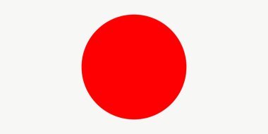Japan flag background vector illustration. National flag. Japan national flag symbol of patriotism. Country flag icon.
