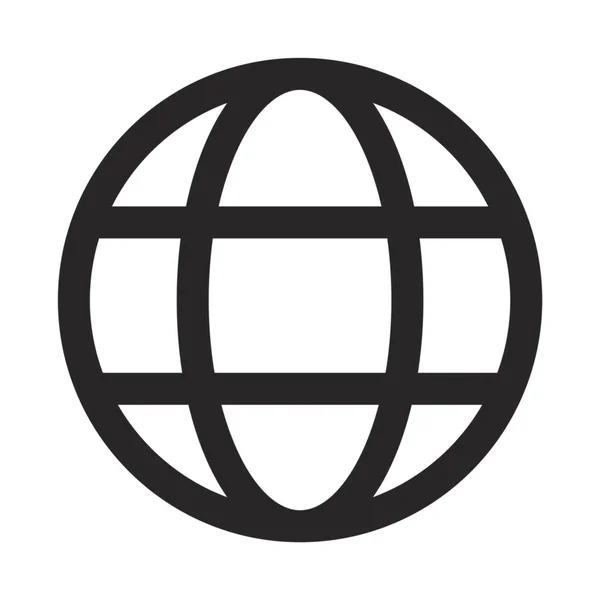 İnternet sembolü Web Simgesi 'ne git. www simgesi Web tıklama simgesi. Küre ve ok sembolü.