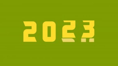 Yıl 2023 'ten 2024' e değişiyor. 2023 'ten 2024' e yeşil ekran animasyonu yükleniyor. Neredeyse yeni yıl dilekleri 2024 'e ulaşıyor. Mutlu yıllar 2024. Hoş geldiniz. 2023 'ün sonu ve 2024' ün başı. 