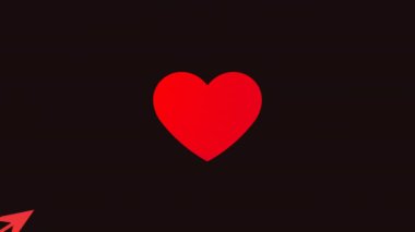 Kırık kalp Hit Arrow Love küçük parçalar kırdı boşanma kavramı ayrılık animasyonu Alpha Channel. Sevgililer Günü 'nde aşk paramparça oldu. Üzüntü, ayrılık, evliliğin sona ermesi çöküşü yok etti..