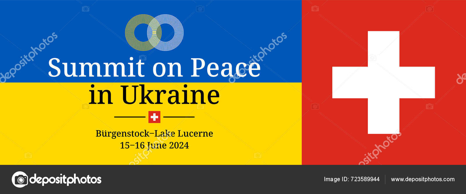 Pertemuan Logo Global Peace Summit Swiss Juni 2024 Ktt Perdamaian