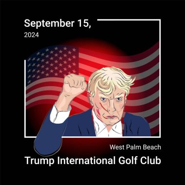 15 Eylül 2024. Donald Trump Batı Palm Beach, Florida 'daki Trump Uluslararası Golf Kulübü' nde golf oynarken bir suikast girişiminde bulunuldu..