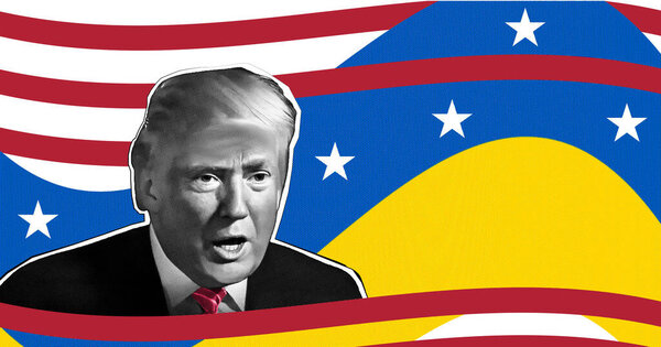 Portrait of Donald Trump . American President Donald Trump .Halftone collage effect.