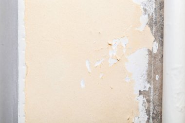 Klasik arkaplan dokusu duvarı, yırtık duvar kağıdı.