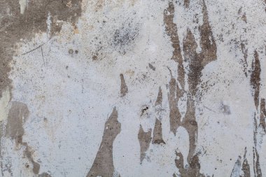 Gri beton ya da çimento arka plan dokusu, duvar, yırtık duvar kağıdı. Eski arkaplan.