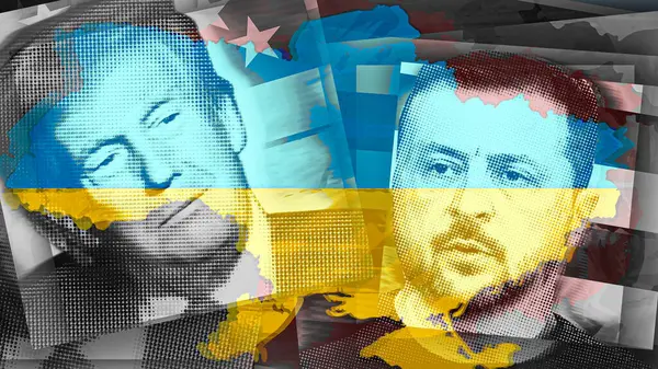 Ukrayna Devlet Başkanı Volodymyr Zelensky ve ABD Başkanı Donald Trump