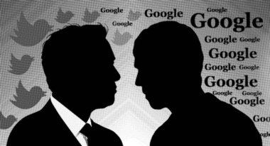 Google kurucu ortağı Larry Page ve Twitter sahibi Elon Musk. Yarım ton etkisi.