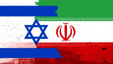 İran ve İsrail, iki ülke arasındaki ilişkileri simgeliyor.