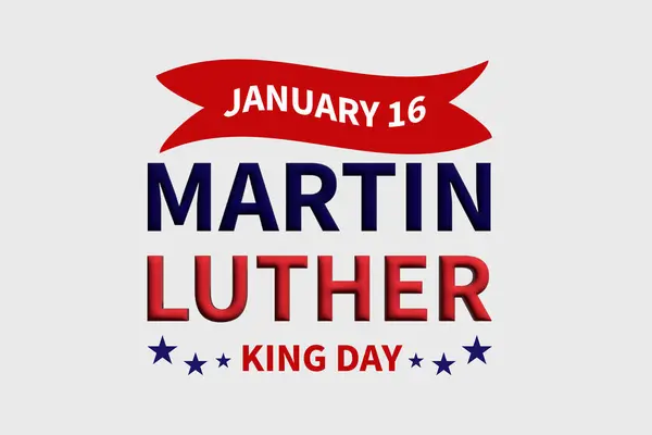 Martin Luther King Day arka plan vektör çizimi