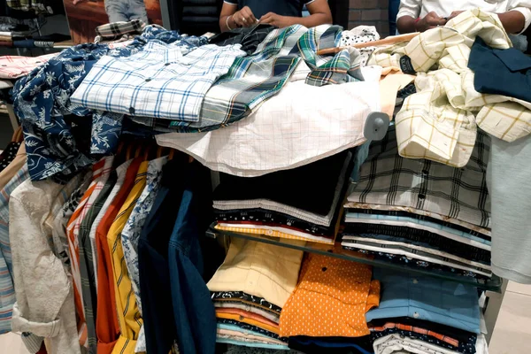 2021 Indore India Abbigliamento Vendita Mercato Vestiti Mostra Negozio Nei Immagine Stock