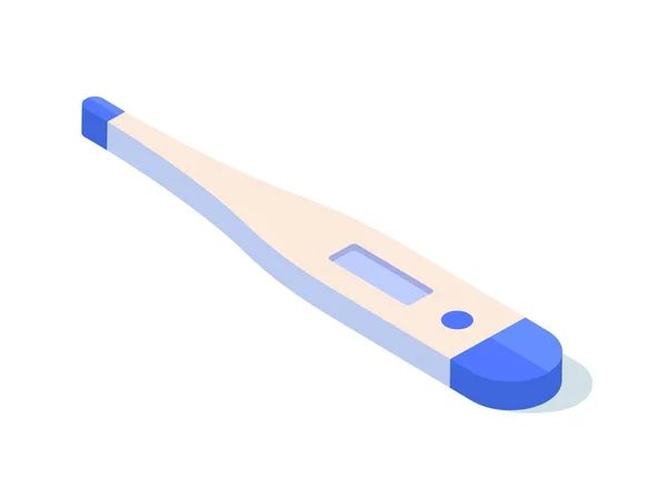 Erste Hilfe Thermometer Medizinisches Inventar Für Krankenhäuser Und Instrumente Zur — Stockvektor