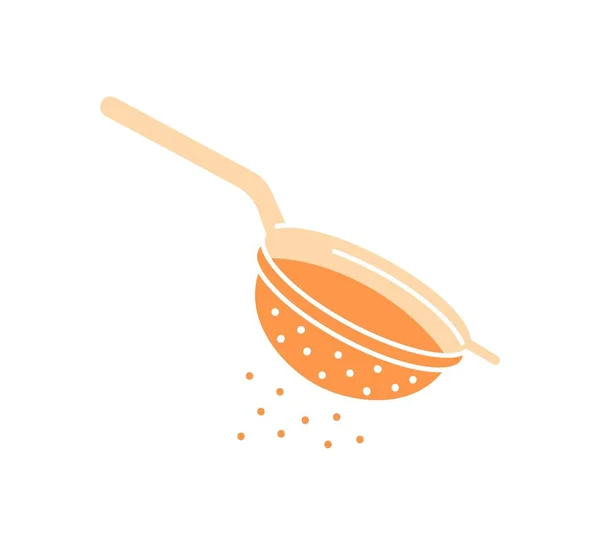 Ponceuse Avec Gruau Équipement Évaluation Mesure Des Ingrédients Ustensiles Cuisine — Image vectorielle