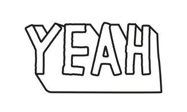 Doodle tarzı harfler, evet. İnternet ve sosyal ağlarda iletişim. Retro tarzı ve 80 'li ve 90' lı yıllara dönüş. Minimalist tarzda bir web sitesi afişi veya afişi. Çizgi film düz vektör çizimi