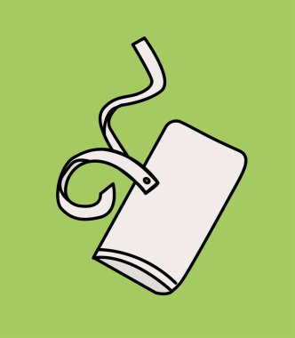 Çevre dostu çanta. Çevre dostu malzemelerden yapılmış suç ortağı, doğayla ilgileniyor. Moda, moda ve tarz. Şablon, yerleşim ve modelleme. Çizgi film düz vektör çizimi