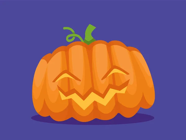 Joyeux Concept Citrouille Halloween Imagination Fantaisie Conte Fées Creepy Jack — Image vectorielle