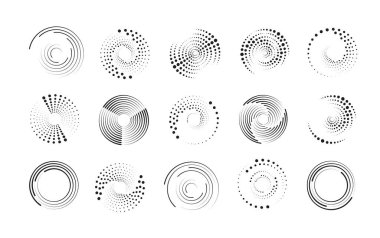 Yüksek hız çizgileri ayarlandı. Fütürist tasarım elementleri sürüsü. Uygulama ya da program için HUD, ui ve ux tasarımı. Yükleniyor, indiriliyor ve güncelleniyor. Beyaz arkaplanda izole edilmiş doğrusal vektör koleksiyonu