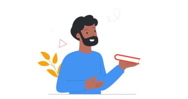Edebiyat hayranıyım. Elinde kitap desteleri olan ve kütüphanede vakit geçiren mutlu, güler yüzlü bir adamla afiş taşıyordu. Öğrenci sınava çalışıyor ya da hazırlanıyor. Düz ana hatlı canlandırılmış grafikler
