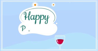 İyi bayramlar. Yahudi bayramını kutlamak için şarap, yemek ve çiçeklerle bayrak ya da tebrik kartı taşıyorum. Musevilik kültürü festivali için tasarım öğesi. Düz grafik çizgi film