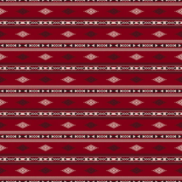 Patrón Tradicional Bordado Tunecino Composición Vectorial Sin Costuras — Vector de stock