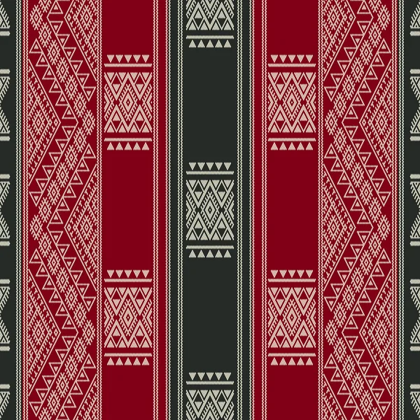 Patrón Tradicional Bordado Tunecino Composición Vectorial Sin Costuras — Archivo Imágenes Vectoriales