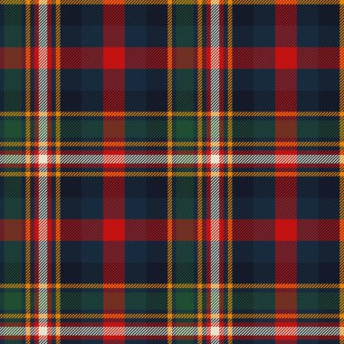 Ekose kumaşlı tartan vektörün kusursuz deseni