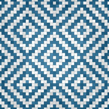 Mozaik kiremitler arka plan, kusursuz vektör deseni