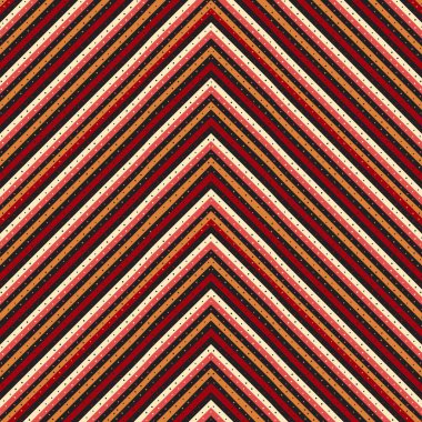 Dizaynınız için noktalar ve çizgiler pürüzsüz desen. Düzenlenebilir vektör şablonu