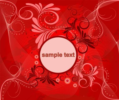 Soyut arkaplan - vektör resmi - vektör illüstrasyonu