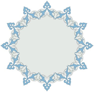 Çerçeve için dekoratif köşe tasarım ögesi