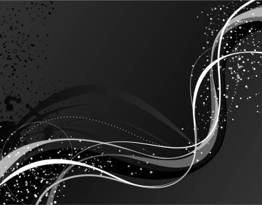 Tasarım için soyut vektör çizimi.