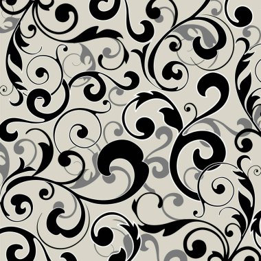 Çiçeksel arkaplan resmi - vektör illüstrasyonu