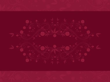 Çiçek ve kıvrımlı pankart, desenler, tasarım elemanları, yazdırma çalışmaları, web tasarımları ve diğer grafik tasarımları için ideal.