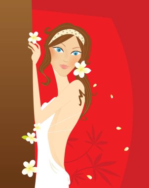 Ağlayan çocuğun vektör çizimi