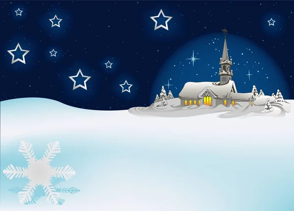 Thème Noël Illustration Vectorielle Détaillée — Image vectorielle