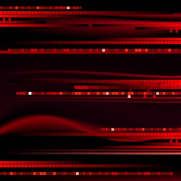 Illustration Vectorielle Fond Carré Rouge Abstrait — Image vectorielle