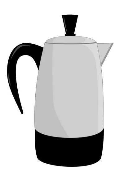 Isolierte Kaffeemaschine Bild Vektorillustration — Stockvektor