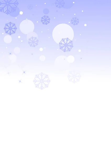 Glädje Jul Bakgrund Blå Färg Vektor Illustration — Stock vektor