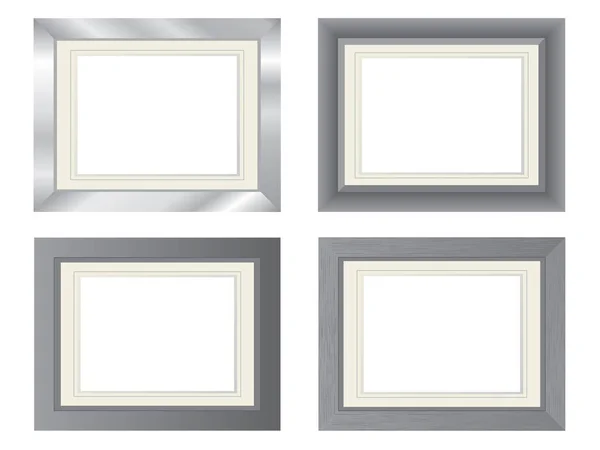 Set Picture Frames More Collection — Stock Vector