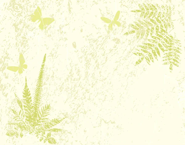 带复制空间的自然背景向量Grunge设计 — 图库矢量图片