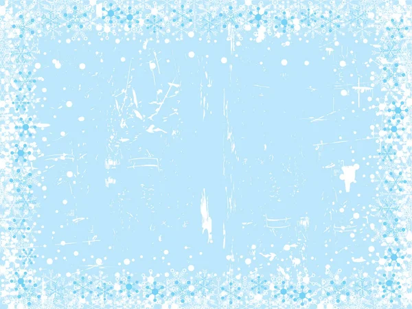 クリスマスの雪の結晶の背景 私のポートフォリオのより多くのクリスマスの画像 — ストックベクタ