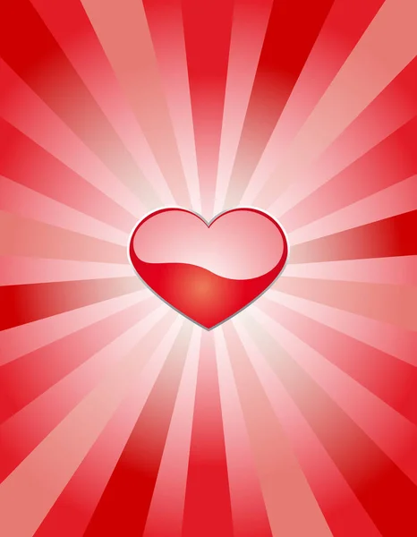 발렌틴의 Love Background Image Vector — 스톡 벡터