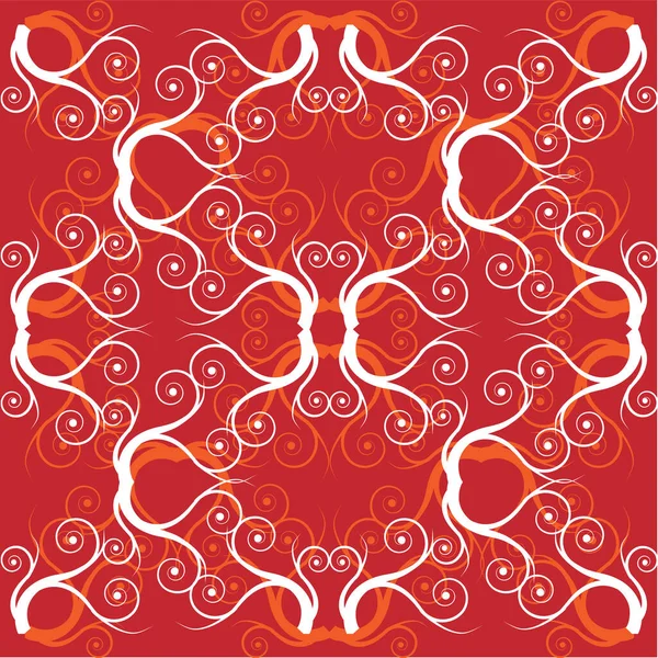 Ornament Wallpaper Seamless Old Style — Stock Vector