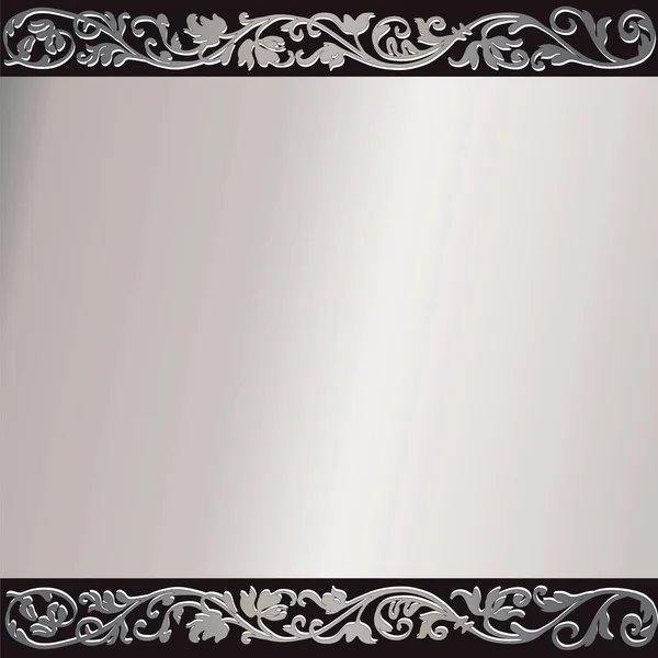 Abstract Achtergrond Mooi Blanco Rand Decoratief Goud Goud Verloop Grafisch — Stockvector
