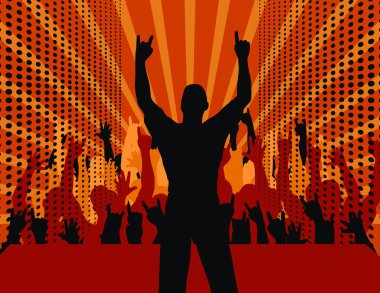 grup insan, vektör dosyasını düzenlemek çok kolay, bireysel nesneler