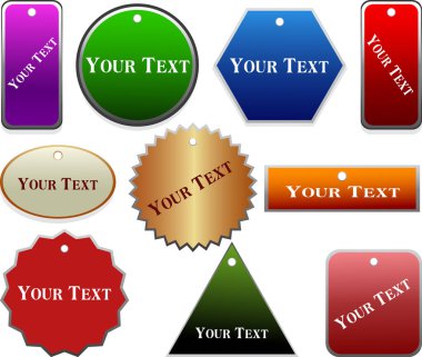 tasarım öğeleri vektör kümesi