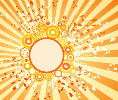 sanatsal arka plan illüstrasyon