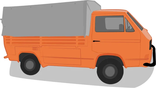 Ilustracja Ciężarówki Obraz Ilustracja Wektor — Wektor stockowy