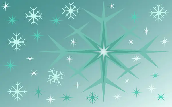Sneeuwvlok Achtergrond Vectorafbeelding Vector Illustratie — Stockvector
