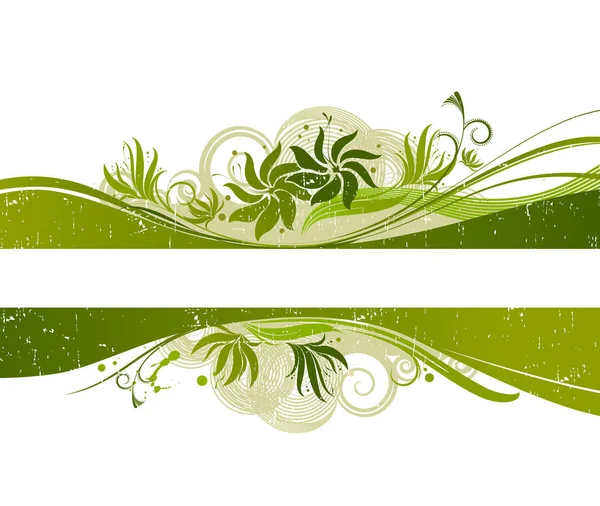Floral Background Image Vector Illustration — Stock Vector